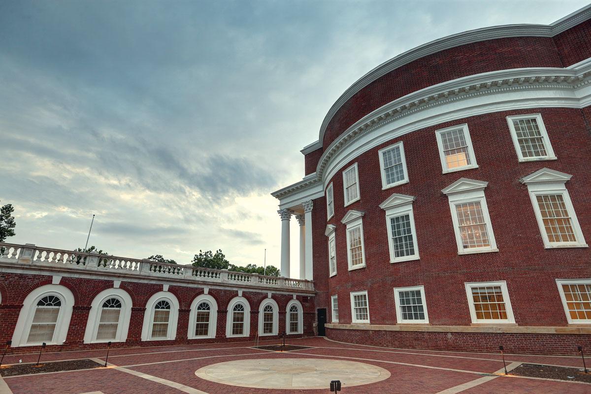 West courtyard