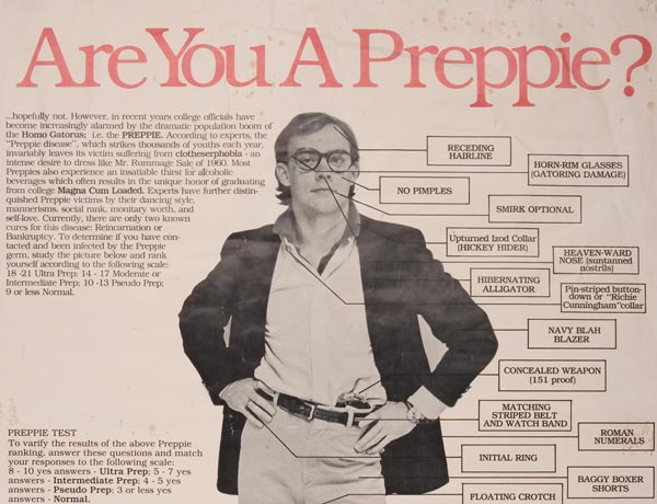 1979: Preppie Profiler