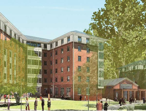 New Dorms are Coming Down Right Now!