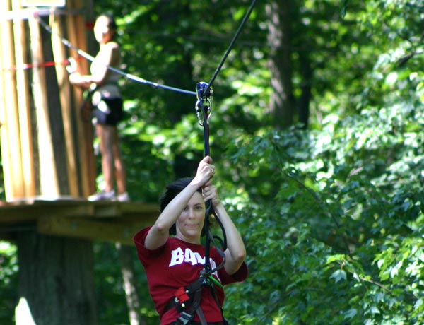 Leap of Faith: Go Ape! obstacle course