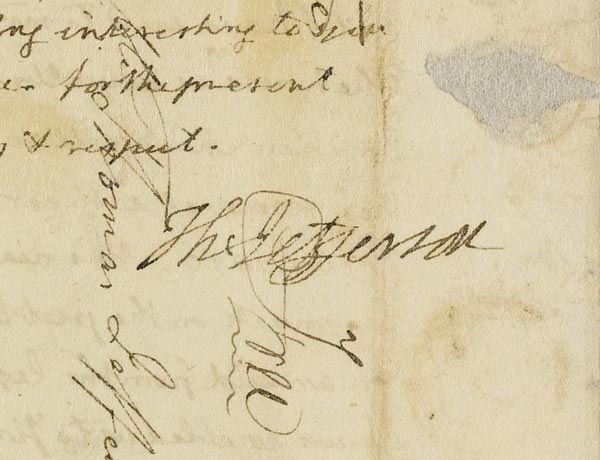 1820: Sincerely, Thomas Jefferson