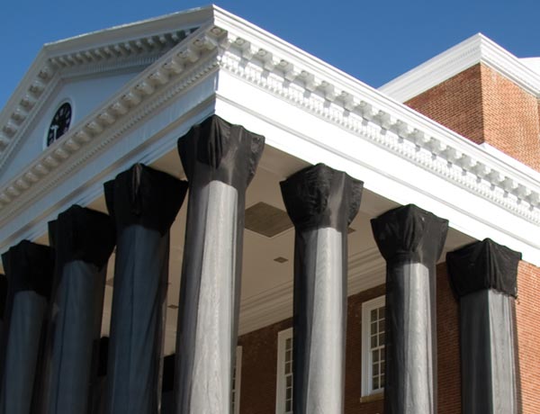 UVA&rsquo;s historic preservation team walks through the latest Rotunda renovations