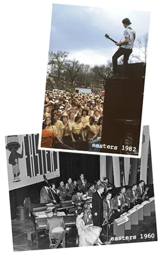 Easters in 1982 and 1960