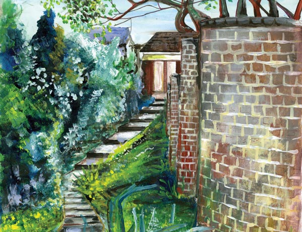 Painting Away the Blues