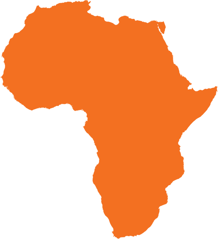 Solid shape of Africa