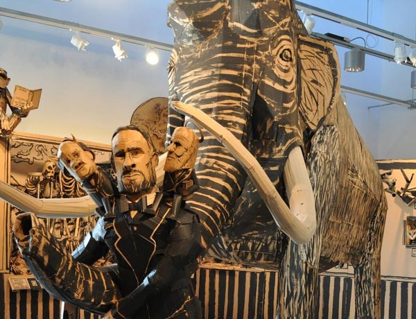 Resurrecting the Museum: Art Students at UVA Remake Brooks Hall from Cardboard