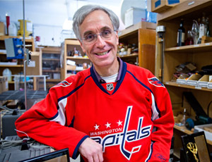 ‘Professor Lou’ Explains Science Behind the Puck on Washington Capitals TV