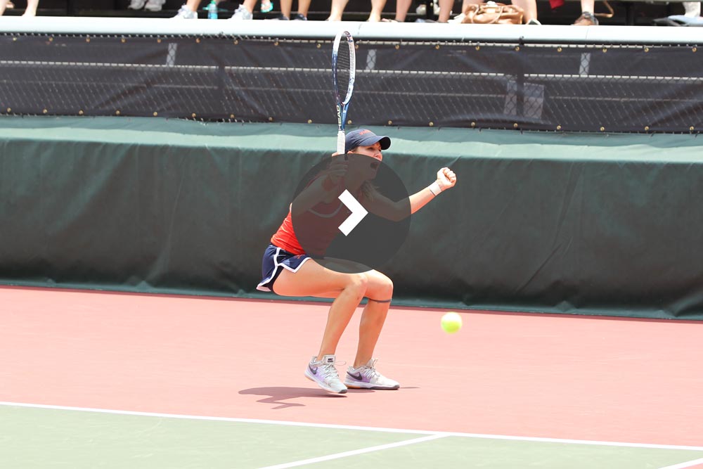 Watch highlights of Danielle Collins winning the 2014 Women’s Tennis Singles Title