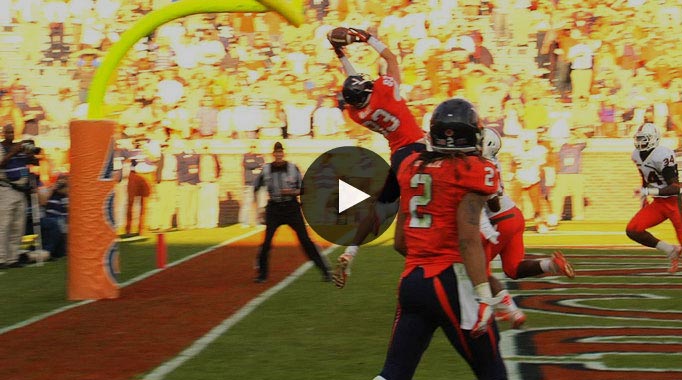 Watch highlights from UVA football's win over Miami in 2012