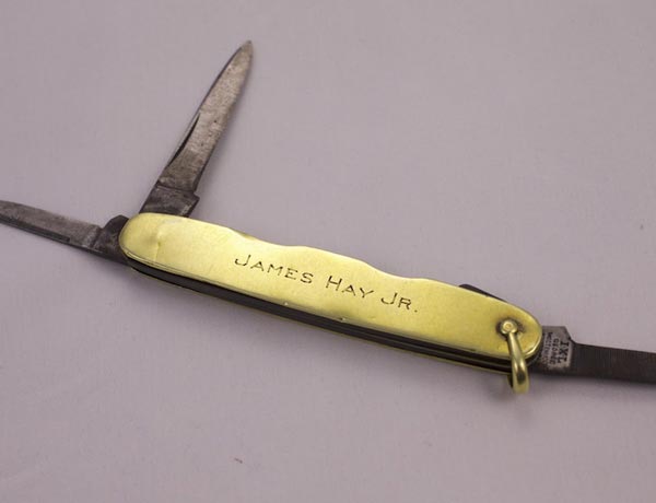 James Hay Jr.'s Pocket Knife