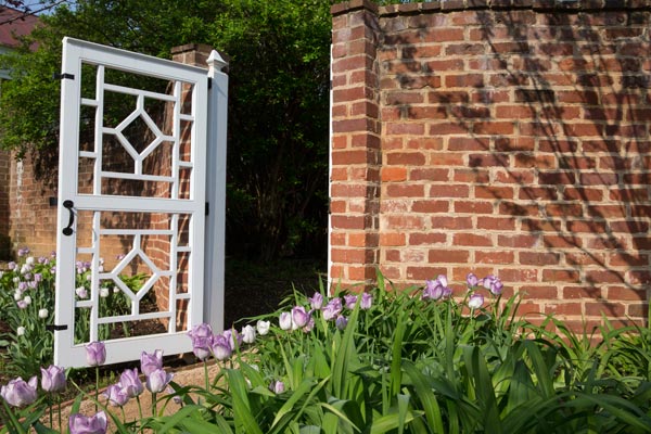A Pavilion garden gate