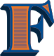The letter 'F'