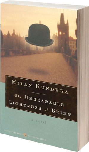 Cover of The Unbearable Lightness of Being by Milan Kundera