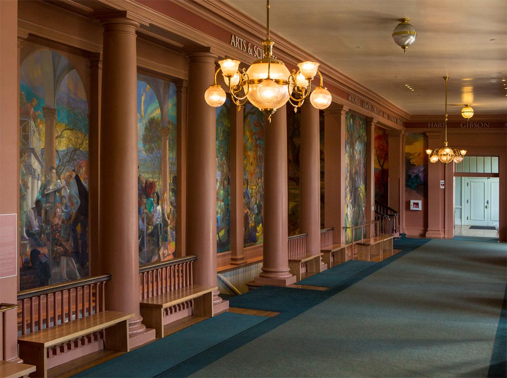 Cabell Hall Lobby, 2016