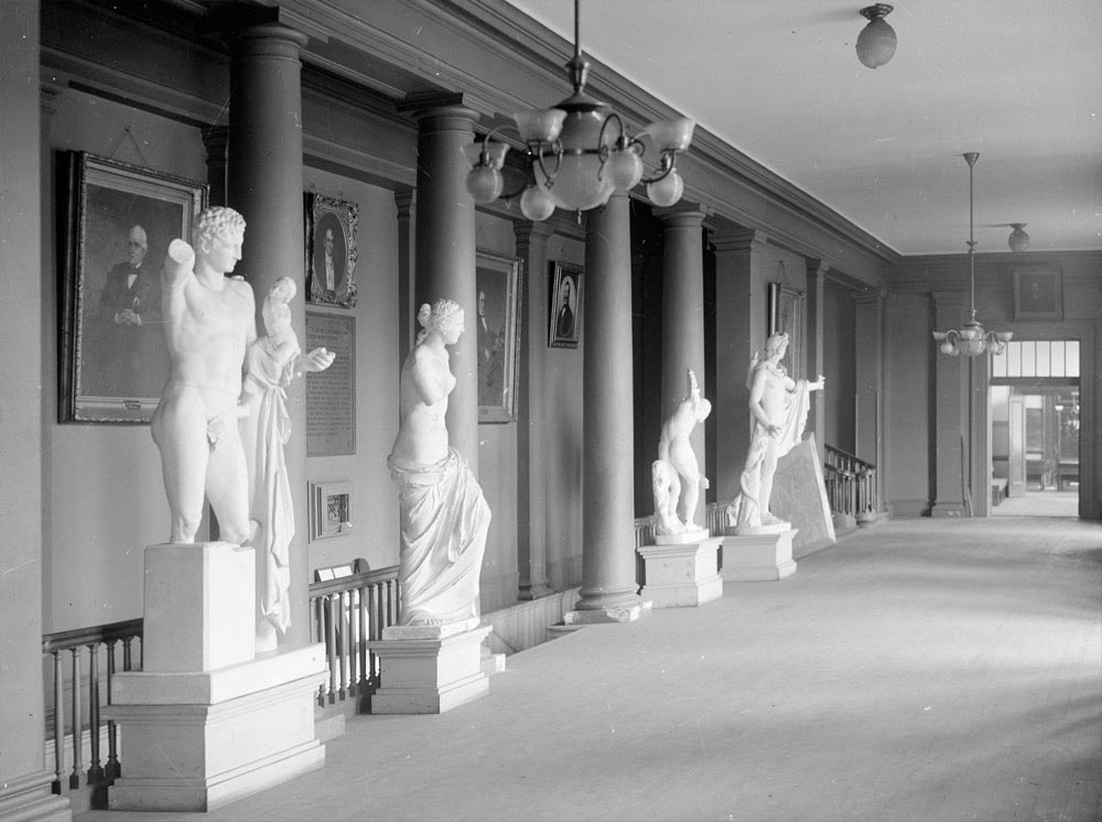 Cabell Hall Lobby, c. 1914