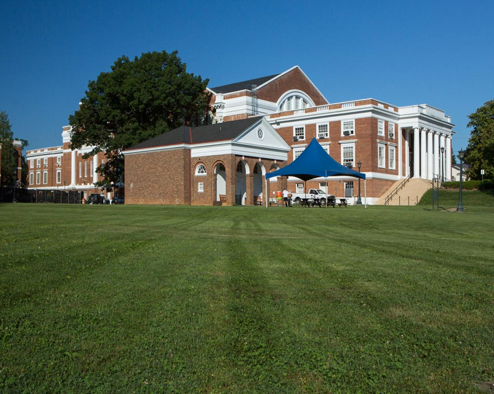 Memorial Gym Exterior, 2016