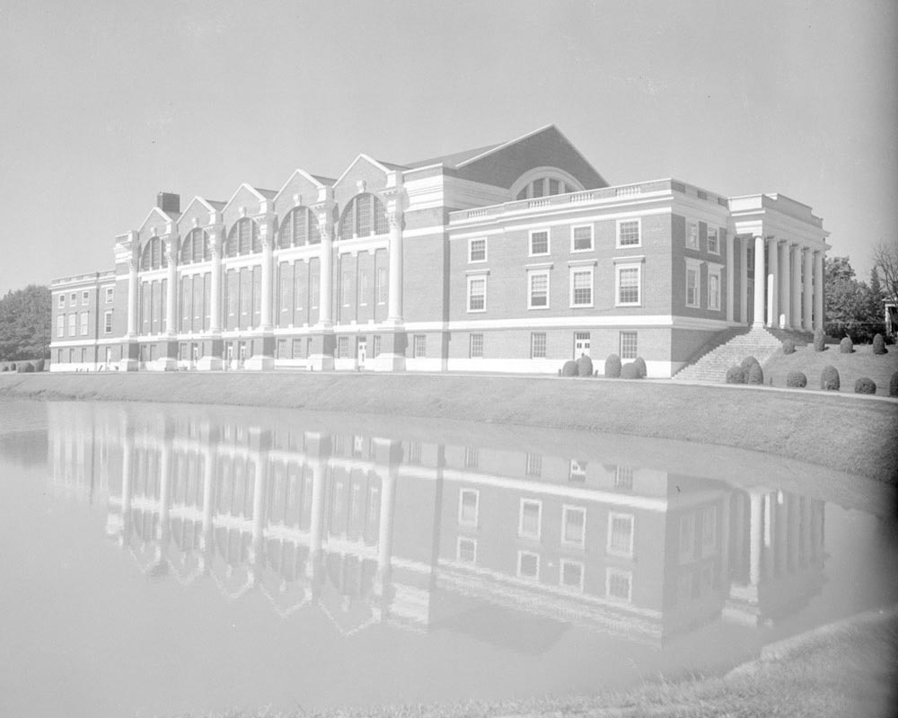 Memorial Gym Exterior, Undated