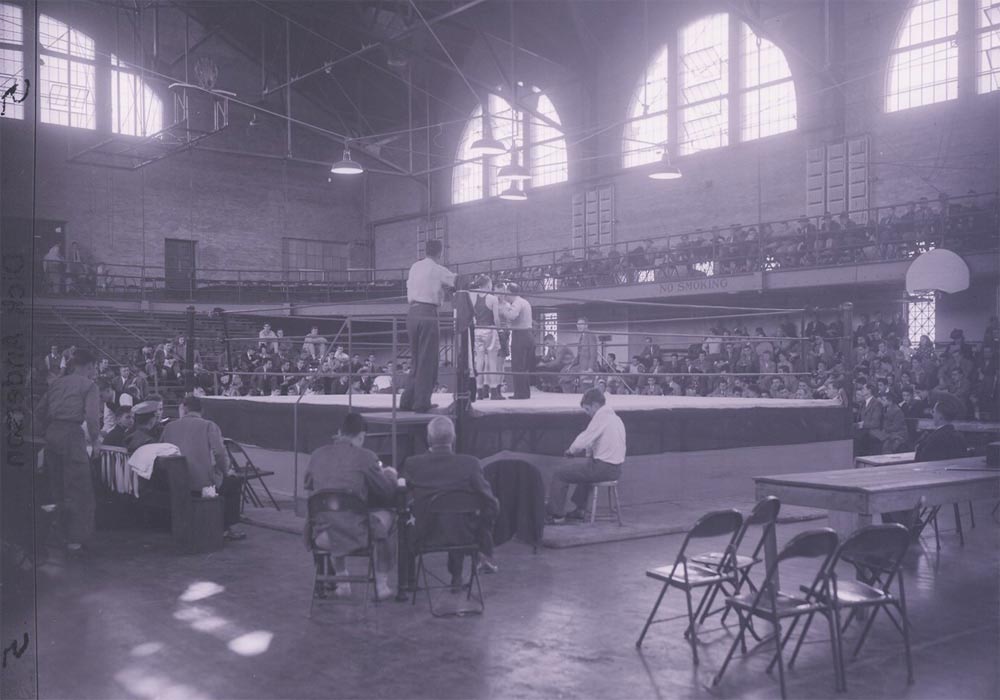 Memorial Gym Interior, c. 1940