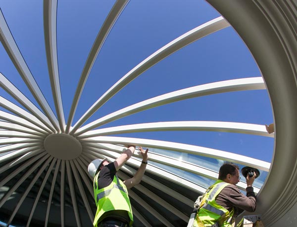Rotunda Renovation: Oculus & Dome Ceiling