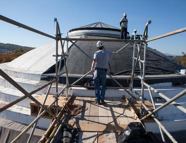 Rotunda Renovation: Roof