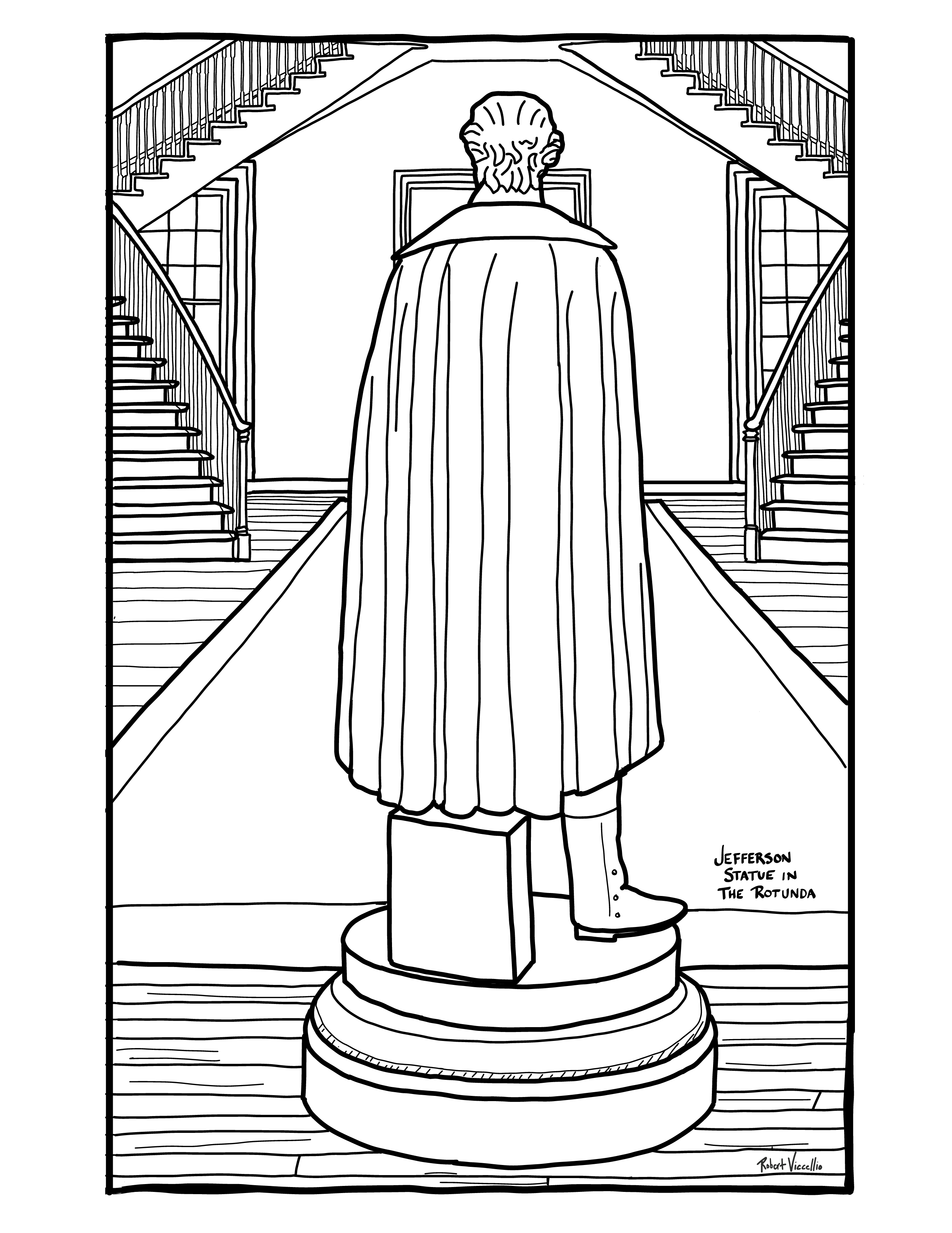 Galt Statue of Jefferson