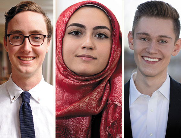 Three ’Hoos Earn Marshall Scholarships