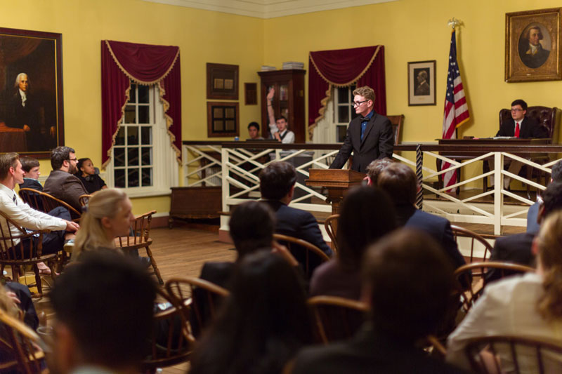 Jefferson Society meeting