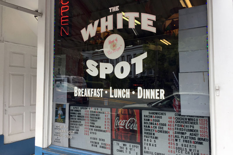 The White Spot restaurant on the Corner