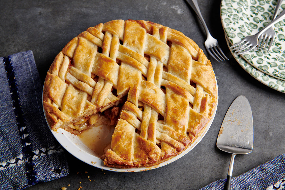 Brown Butter Apple and Pear Pie