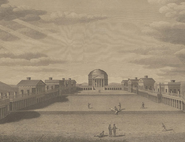 Engraving of the Academical Village