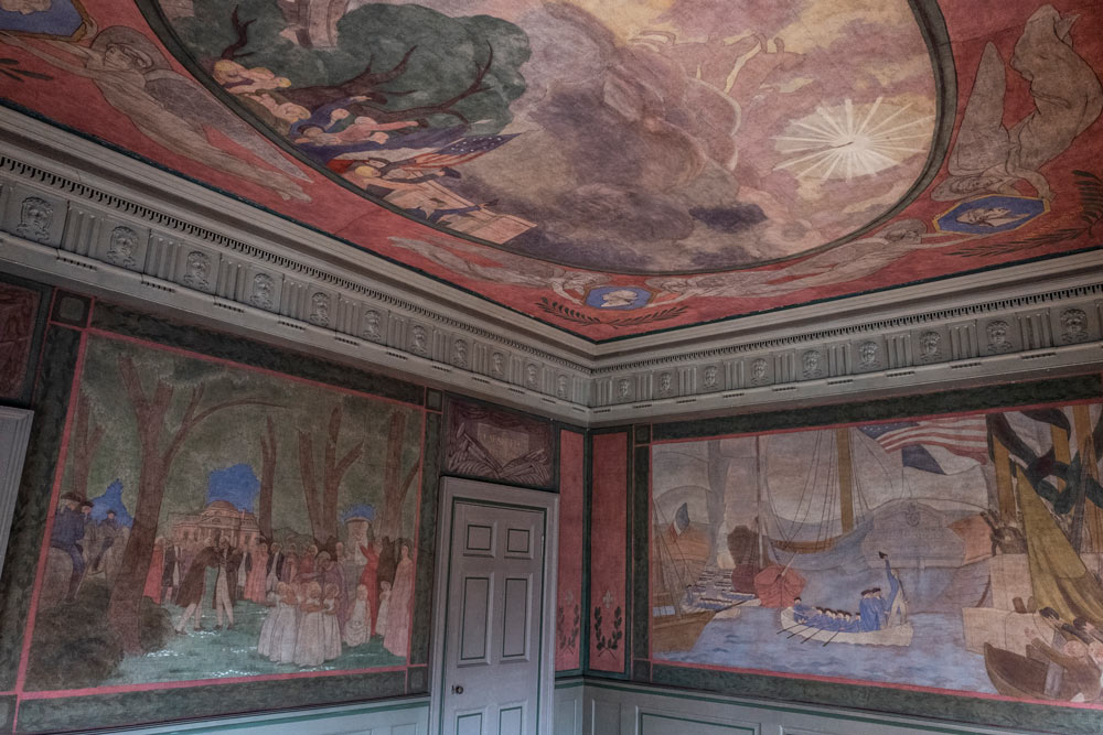 Mural room in Pavilion VI
