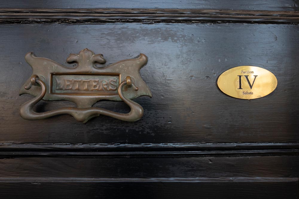 Pavilion IV has hosted 11 residents over the years and was once home to the President’s Office (1904–1950).