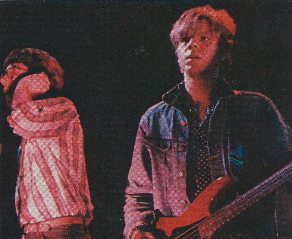 Georgia rock band R.E.M. playing at U-Hall in 1984