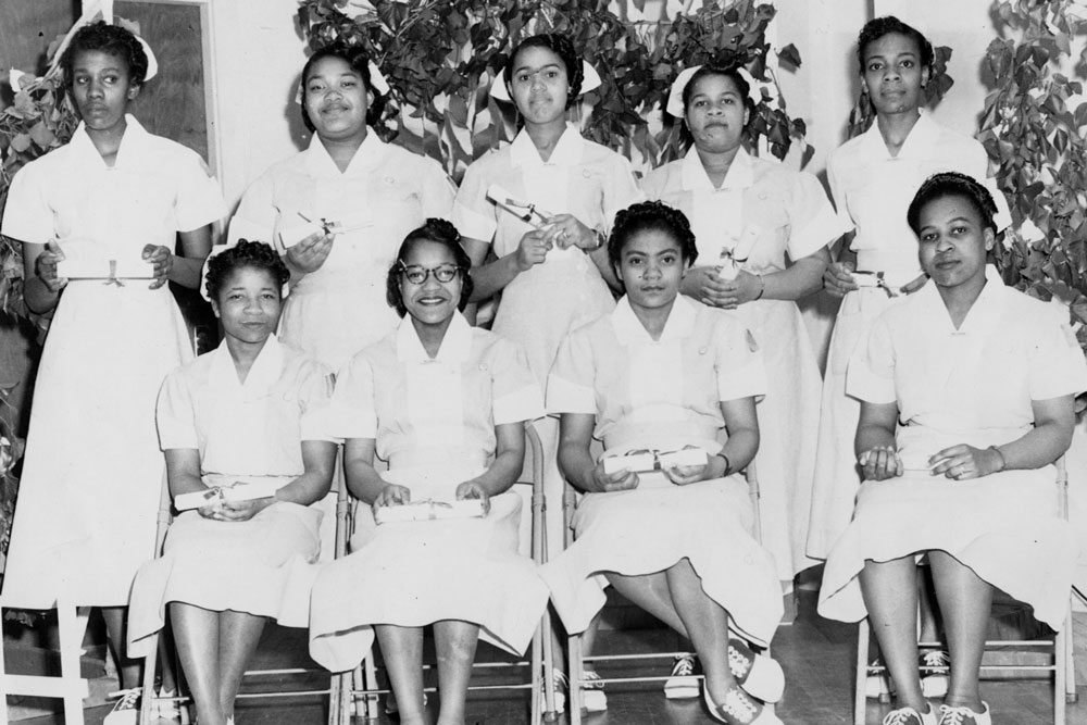 Licensed practical nurse (LPN) graduates, undated