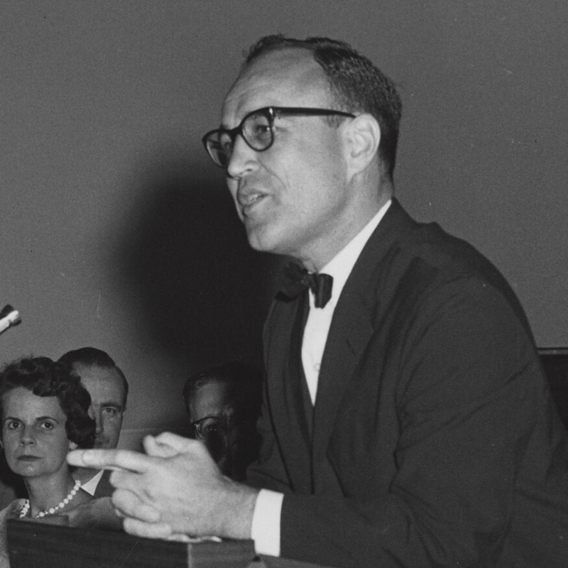Mortimer M. Caplin addressing the 13th Annual Virginia Conference on Federal Taxation