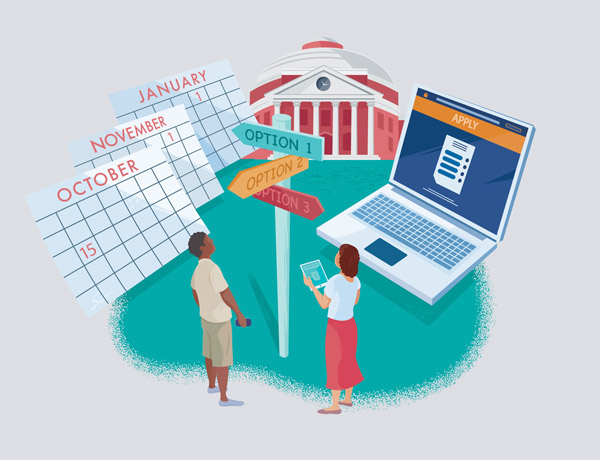 UVA admissions brings back early decision