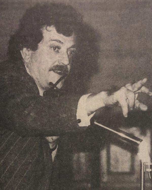 Kurt Vonnegut in Old Cabell Hall