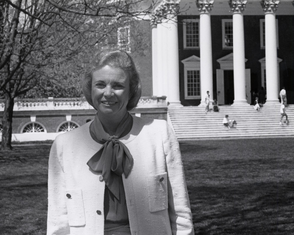 Sandra Day O’Connor on the Lawn