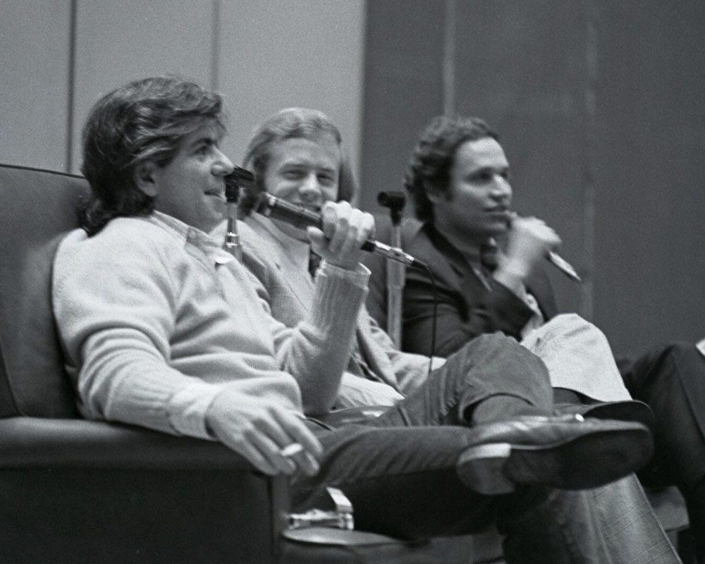 Carl Bernstein (left) and Bob Woodward (right)
