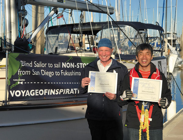 Alumnus guides blind sailor across Pacific