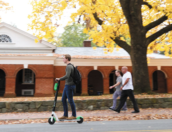 Scooters are a fast-growing trend on Grounds. Get up to speed.