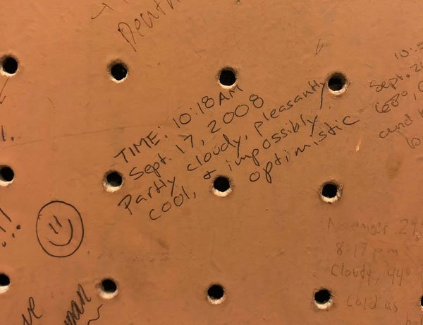 UVA preserves Alderman stacks graffiti before teardown