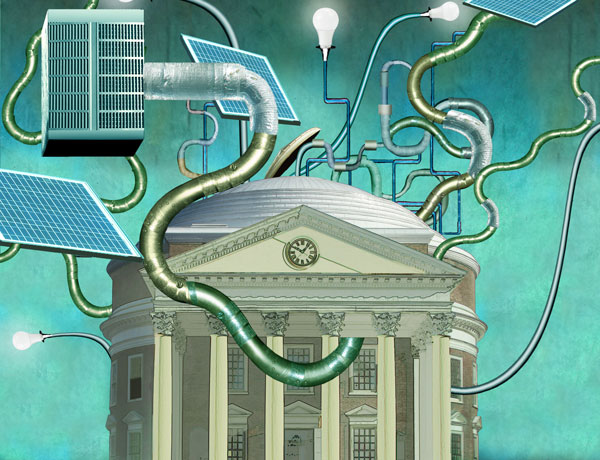 UVA sets aggressive sustainability goals, even as it expands