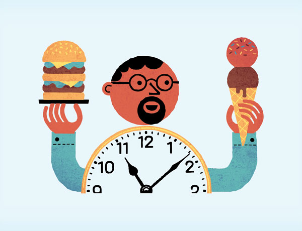 Study shows food choices affect when and how much you eat