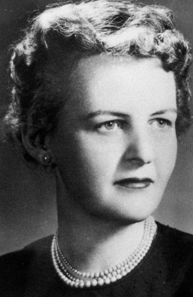 Margaret Tyson, first dean of the School of Nursing