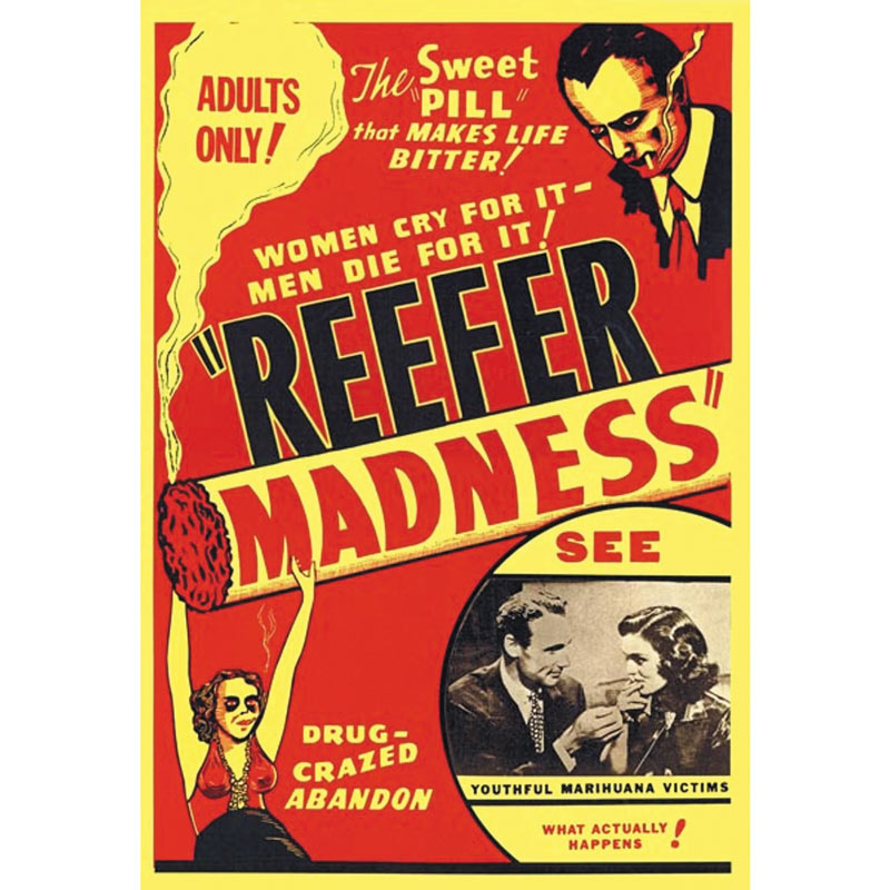 Movie poster for Reefer Madness