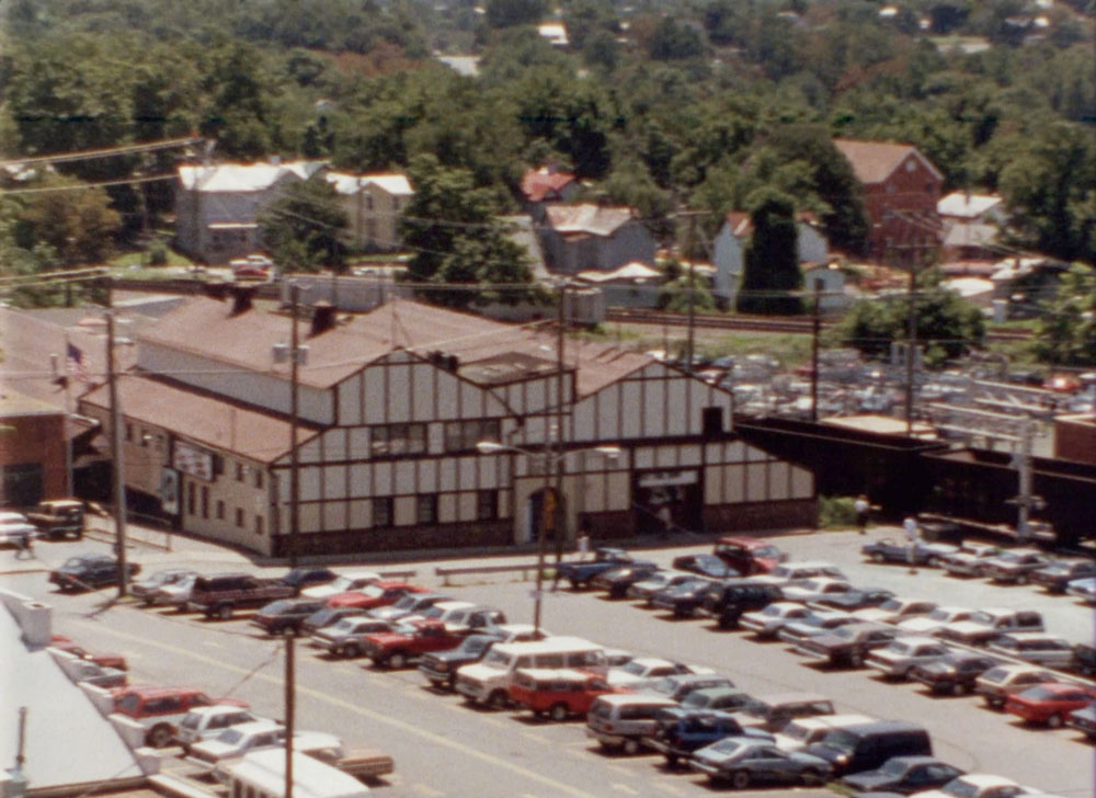 Aerial view of Trax