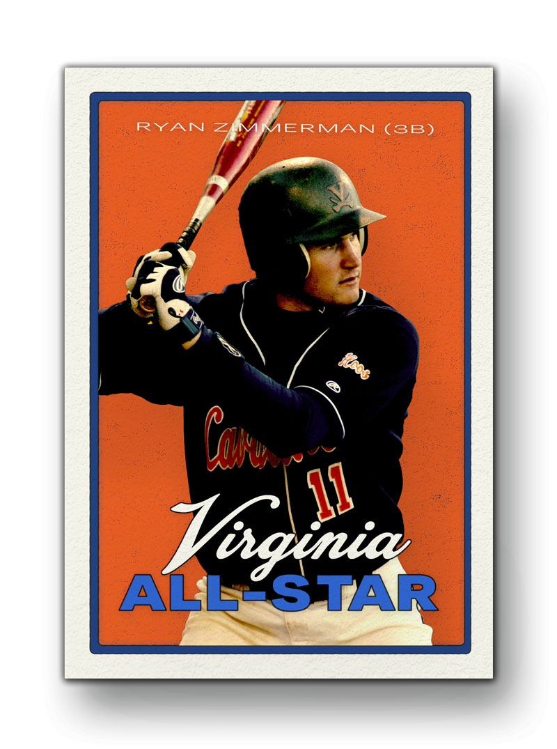 Ryan Zimmerman baseball card