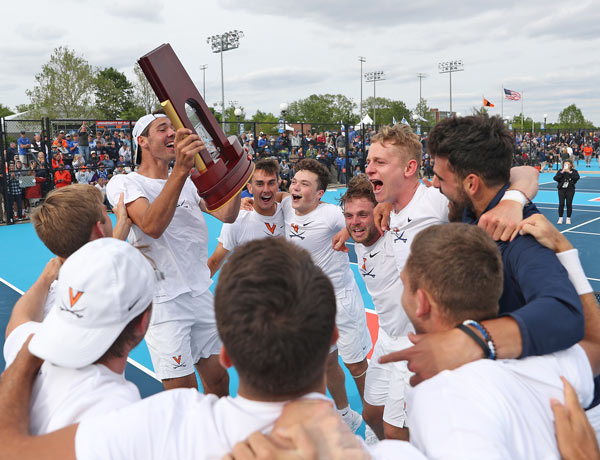 UVA men’s tennis wins first NCAA title since 2017
