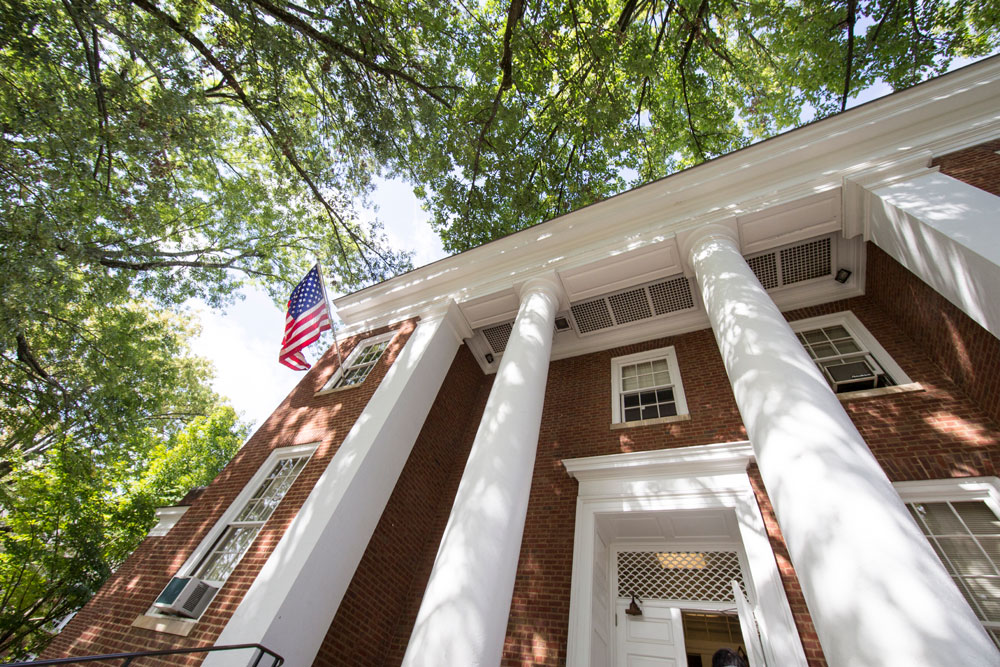 Maury Hall is being renamed to honor former U.S. Senator John W. Warner